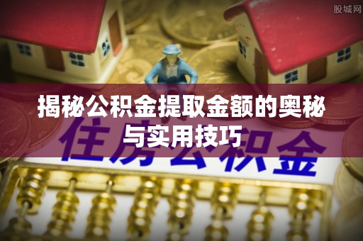 会东揭秘公积金提取金额的奥秘与实用技巧