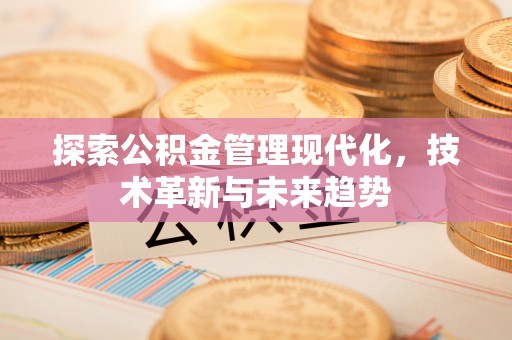 会东探索公积金管理现代化，技术革新与未来趋势