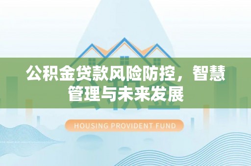 会东公积金贷款风险防控，智慧管理与未来发展