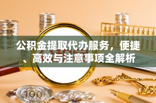 会东公积金提取代办服务，便捷、高效与注意事项全解析