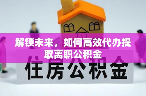 会东解锁未来，如何高效代办提取离职公积金
