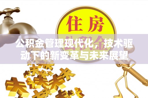 会东公积金管理现代化，技术驱动下的新变革与未来展望